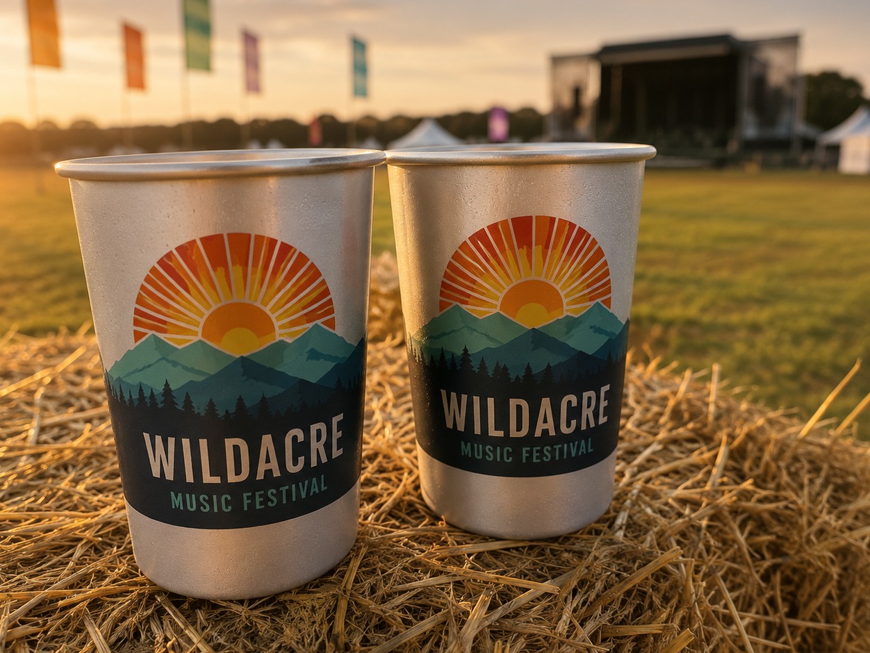 Custom aluminum cups for small business