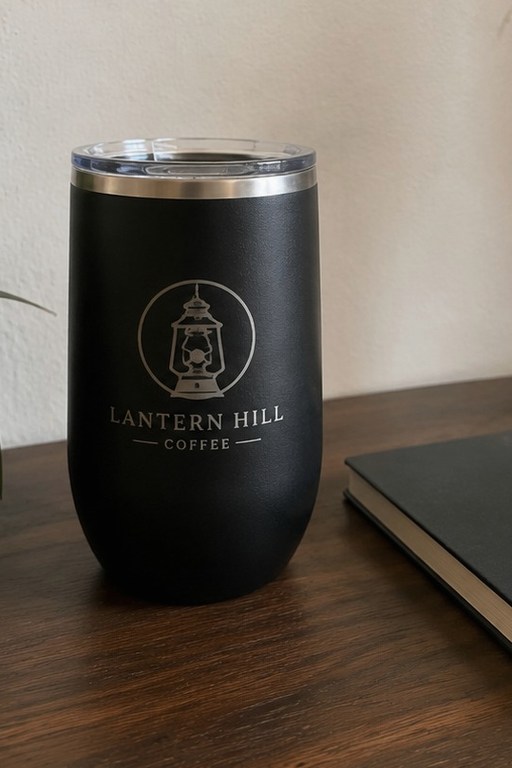 Personalized aluminum cups — customer photo